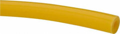 Made in USA - 1/8" ID x 1/4" OD, 1/16" Wall Thickness, Cut to Length (100' Standard Length) LLDPE Tube - Yellow, 358 Max psi, 44 Shore D Hardness - All Tool & Supply