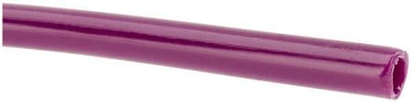 Made in USA - 11/64" ID x 1/4" OD, 0.04" Wall Thickness, Cut to Length (100' Standard Length) LLDPE Tube - Purple, 205 Max psi, 44 Shore D Hardness - All Tool & Supply