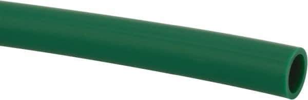 Made in USA - 3/8" ID x 1/2" OD, 1/16" Wall Thickness, Cut to Length (100' Standard Length) LLDPE Tube - Green, 153 Max psi, 44 Shore D Hardness - All Tool & Supply