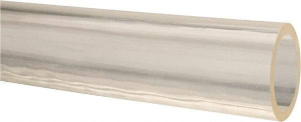 Made in USA - 7/8" ID x 1-1/8" OD, 1/8" Wall Thickness, Cut to Length (50' Standard Length) Ester Urethane Tube - Natural, 45 Max psi, 85 Shore A Hardness - All Tool & Supply