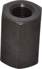 Gibraltar - 3/4-10 UNC, 1-7/8" OAL Steel Standard Coupling Nut - Black Oxide Coated, 1-1/4" Width Across Flats - All Tool & Supply