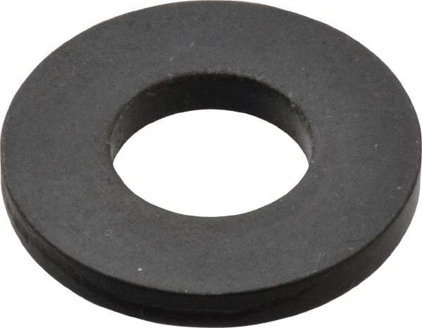 Gibraltar - 5/8" Screw, Grade 1010 Case Hardened Steel Standard Flat Washer - 21/32" ID x 1-3/8" OD, 3/16" Thick, Black Oxide Finish - All Tool & Supply