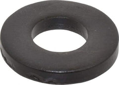 Gibraltar - 3/4" Screw, Grade 1010 Case Hardened Steel Standard Flat Washer - 25/32" ID x 1-5/8" OD, 1/4" Thick, Black Oxide Finish - All Tool & Supply