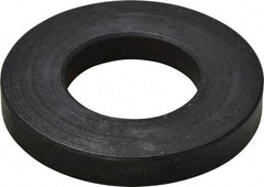 Gibraltar - 1" Screw, Grade 1010 Case Hardened Steel Standard Flat Washer - 1-1/32" ID x 2" OD, 9/32" Thick, Black Oxide Finish - All Tool & Supply