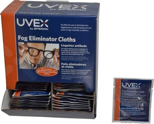 Uvex - 100 Nonalcohol Lens Cleaning Towelettes - Individually Wrapped, Nonsilicone Cleaner - All Tool & Supply