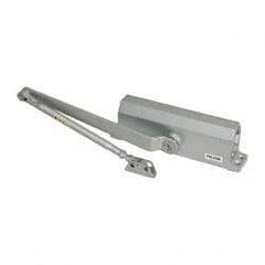 Falcon - 36" Door Width, Light-Duty ADA Complaint Door Closer Manual Damper - Aluminum Finish - All Tool & Supply