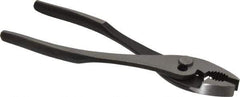 Proto - 8" OAL, 1-3/4" Jaw Length, 1-13/64" Jaw Width, Combination Slip Joint Pliers - 2 Positions, Serrated Pipe Jaw, Standard Head, Wire Cutting Shear - All Tool & Supply