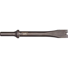 Mayhew - 1/2" Head Width, 6-1/4" OAL, Slotting Tool Chisel - Round Drive, Round Shank, Steel - All Tool & Supply