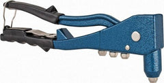 Value Collection - Right Angle Head Hand Riveter - 3/32 to 3/16" Rivet Capacity, 9-1/2" OAL - All Tool & Supply