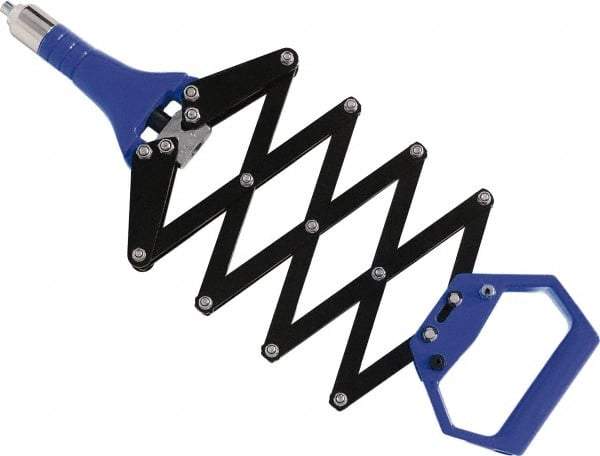 RivetKing - Scissor Action Hand Riveter - 3/32 to 3/16" Rivet Capacity, 14" OAL - All Tool & Supply