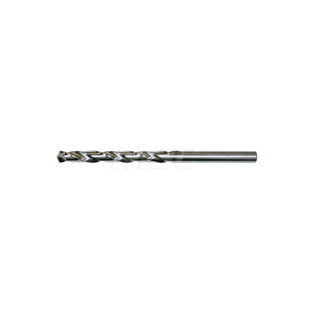 #21 2-1/8″ Flute Length 135° High Speed Steel Aircraft Extension Drill Bright/Uncoated, 0.159″ Diam Straight-Cylindrical Shank, Split Point, Self-Centering, Series 3957-6