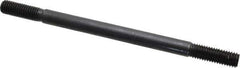 Gibraltar - 1/2-13 8" OAL Equal Double Threaded Stud - Alloy Steel, Black Oxide Finish, 1-1/2" Equal Thread Length - All Tool & Supply