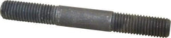 Gibraltar - 3/4-10 6" OAL Equal Double Threaded Stud - Alloy Steel, Black Oxide Finish, 2" Equal Thread Length - All Tool & Supply