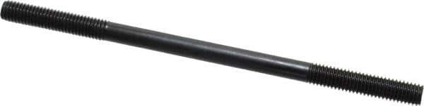 Gibraltar - M8x1.25 150mm OAL Equal Double Threaded Stud - Alloy Steel, Black Oxide Finish, 35mm Equal Thread Length, Metric - All Tool & Supply