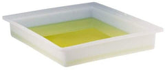 Bel-Art - 16" Long x 12" Wide x 3" Deep Tray with Faucet Tray - Polyethylene - All Tool & Supply