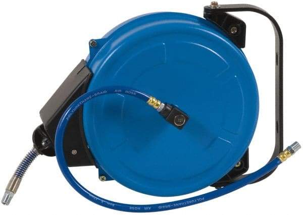 PRO-SOURCE - 40' Spring Retractable Hose Reel - 300 psi, Hose Included - All Tool & Supply