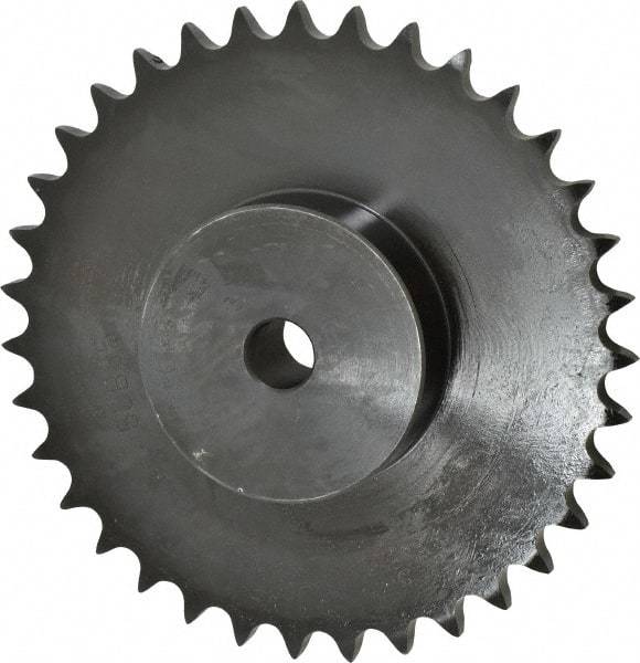 Browning - 35 Teeth, 5/8" Chain Pitch, Chain Size 50, Min Plain Bore Sprocket - 3/4" Bore Diam, 6.972" Pitch Diam, 7.32" Outside Diam - All Tool & Supply