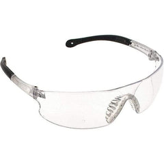 Radians - Safety Glasses - CLR LENS BLK FRAME RAD-SEQUEL SAFETY GLASSES - All Tool & Supply