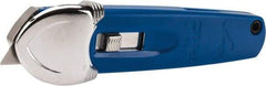 PHC - Springback Safety Cutter - 1-11/16" Steel Blade, Blue ABS Handle, 1 Blade Included - All Tool & Supply