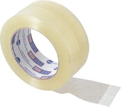 Intertape - 2" x 110 Yd Clear Acrylic Adhesive Sealing Tape - Polypropylene Film Backing, 2.1 mil Thick, 27 Lb Tensile Strength, Series 400 - All Tool & Supply