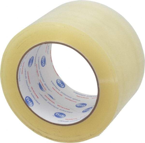 Intertape - 3" x 110 Yd Clear Acrylic Adhesive Sealing Tape - Polypropylene Film Backing, 2.1 mil Thick, 27 Lb Tensile Strength, Series 400 - All Tool & Supply