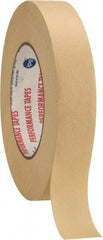 Intertape - 1" Wide x 60 Yd Long White Paper Masking Tape - Series PG24, 7.2 mil Thick, 26 In/Lb Tensile Strength - All Tool & Supply