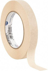 Intertape - 3/4" Wide x 60 Yd Long Tan Paper Masking Tape - Series PG505, 5.8 mil Thick, 20 In/Lb Tensile Strength - All Tool & Supply