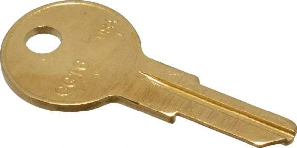 Made in USA - Chicago Key Blank - Brass - All Tool & Supply