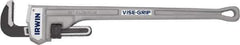 Irwin - 36" Aluminum Straight Pipe Wrench - 5" Pipe Capacity - All Tool & Supply