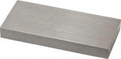 Mitutoyo - 3" Rectangular Steel Gage Block - Accuracy Grade AS-1, Includes Certificate of Inspection - All Tool & Supply