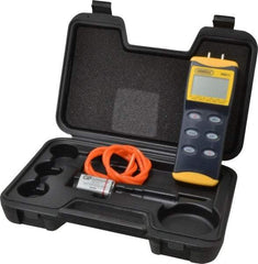 General - 15 Max psi, 0.3% Accuracy, Handheld Digital Manometer - 30 Maximum PSI, 415 Inch Water Column - All Tool & Supply