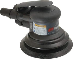 Ingersoll-Rand - 12,000 OPM, 15.8 CFM Air Consumption, Palm Air Orbital Sander - Round Pad, 1/4 NPT Inlet - All Tool & Supply