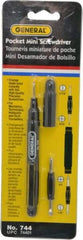 General - 3 Piece Bit Screwdriver - Phillips, Slotted, 4-in-1 - All Tool & Supply