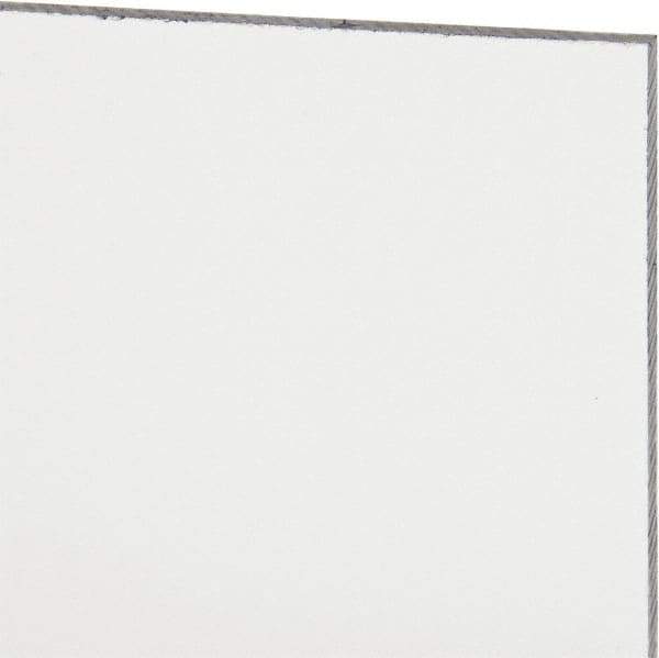 Made in USA - 4.5mm Thick x 12" Wide x 2' Long, Acrylic Sheet - Clear, Static Dissipative Grade - All Tool & Supply