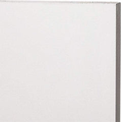 Made in USA - 12mm Thick x 12" Wide x 1' Long, Acrylic Sheet - Clear, Static Dissipative Grade - All Tool & Supply