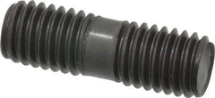 Gibraltar - 1/2-13 1-1/2" OAL Equal Double Threaded Stud - Alloy Steel, Black Oxide Finish, 1/2" Equal Thread Length - All Tool & Supply