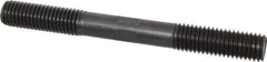 Gibraltar - 5/8-11 6" OAL Equal Double Threaded Stud - Alloy Steel, Black Oxide Finish, 1-3/4" Equal Thread Length - All Tool & Supply