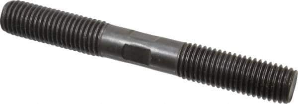 Gibraltar - 3/4-10 6" OAL Equal Double Threaded Stud - Alloy Steel, Black Oxide Finish, 2" Equal Thread Length - All Tool & Supply