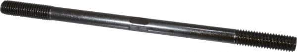 Gibraltar - 1/2-13 9" OAL Equal Double Threaded Stud - Alloy Steel, Black Oxide Finish, 1-1/2" Equal Thread Length - All Tool & Supply