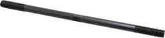 Gibraltar - 1/2-13 10" OAL Equal Double Threaded Stud - Alloy Steel, Black Oxide Finish, 1-1/2" Equal Thread Length - All Tool & Supply