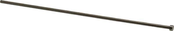 Gibraltar - 9/64" Pin Diam, 1/4" Head Diam x 1/8" Head Height, 8" OAL, Straight Ejector Pin - Steel, 7-7/8" Pin Length - All Tool & Supply