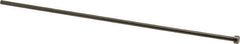 Gibraltar - 9/64" Pin Diam, 1/4" Head Diam x 1/8" Head Height, 8" OAL, Straight Ejector Pin - Steel, 7-7/8" Pin Length - All Tool & Supply