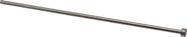 Gibraltar - 11/64" Pin Diam, 11/32" Head Diam x 3/16" Head Height, 8" OAL, Straight Ejector Pin - Steel, 7-13/16" Pin Length - All Tool & Supply