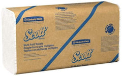 Scott - 1 Ply White Multi-Fold Paper Towels - 9-1/4" Wide - All Tool & Supply