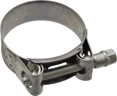 Mikalor - 2-1/4" Hose, 0.78" Wide x 0.04" Thick, T-Bolt Hose Clamp - 2.17 to 2.32" Diam, Stainless Steel Band, Housing & Zinc Plated Screw - All Tool & Supply