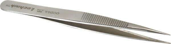 Aven - 4-3/4" OAL OOD-SA Precision Tweezers - Stainless Steel, OOD-SA Pattern - All Tool & Supply