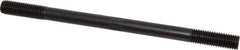 Gibraltar - 5/8-11 10" OAL Equal Double Threaded Stud - Alloy Steel, Black Oxide Finish, 1-3/4" Equal Thread Length - All Tool & Supply