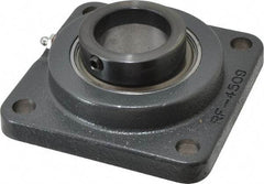 Browning - 1-15/16" ID, 5-5/8" OAL x 5-5/8" OAH 4-Bolt Flange - 5,216 Lb Static Cap, 7,889 Lb Dyn Cap, 4-3/8" Btw Mnt Hole Ctrs, Cast Iron - All Tool & Supply