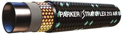 Parker - -20 Hose Size, 1-1/8" ID x 1.49" OD, 300 psi Work Pressure Hydraulic Hose - 55" Long Coil, 4-1/2" Radius, Synthetic Rubber, -50°F to 302°F - All Tool & Supply