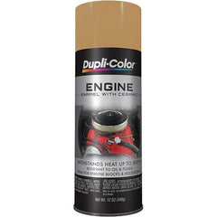 Dupli-Color - 12 oz Cummins Beige Automotive Heat Resistant Paint - Gloss Finish, 500°F Max Temp, Comes in Aerosol Can - All Tool & Supply